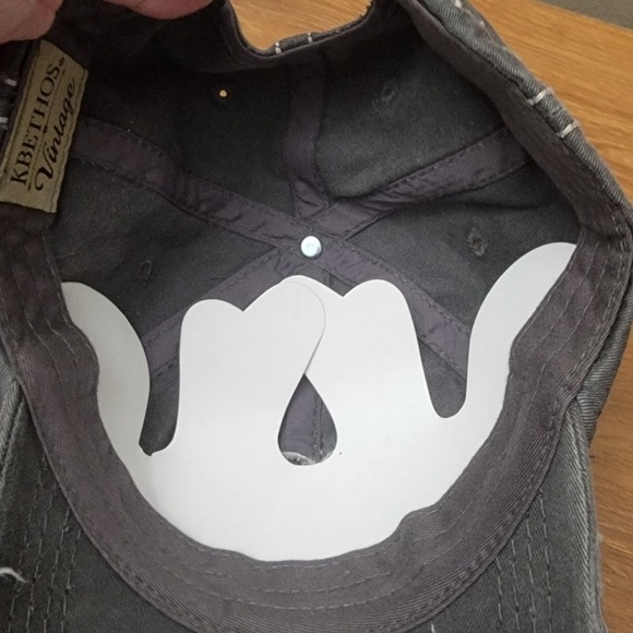 COPY - KBethos “Dog Mom” Distressed Embroidered Patch Baseball Cap - Picture 9 of 10
